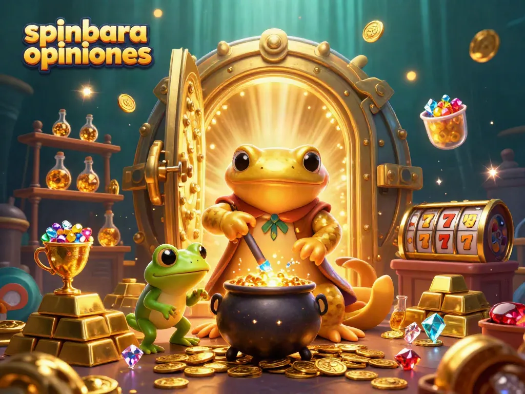 Spinbara opiniones elevate your gaming experience with dynamic elements in a rich 3D scene.